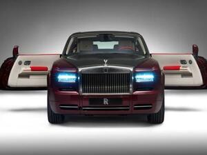 The Ruby Limited Edition Phantom Coupe Rolls Royce. (Image via Gulf News)
