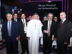 Lebanese Minister of Telecommunications visits STC Stand
