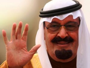 King Abdulla, here waving his charitable hand, is collecting money from the Kingdom- as well as from his own good bounty- to offer the suffering Somalis.