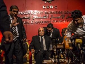 Ahmed Shafiq during the Egyptian presidential run-off