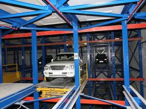 The automated parking, which can be monitored by one person, is fully computerised and can even wash your car for you.