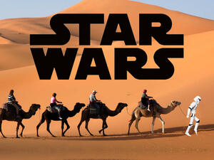 Abu Dhabi's sand dunes are included in the teaser for "Star Wars: The Force Awakens". 