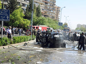 Syria's Prime Minister reportedly survived a bomb attack in Damascus on Monday morning (AFP/ HO/ SANA)