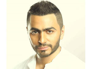 Busy bee Tamer Hosny has concerts, a film and a TV drama to prepare for this year! (Image: Facebook)