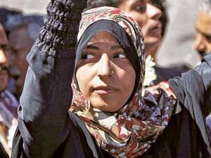 Tawakul Karman has been a tireless campaigner for civilian rights in Yemen. She dedicated her Nobel Peace Prize to "all the activists of the Arab Spring".