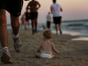 Specialists believe that fathers need to have a greater presence in their children's lives for a variety of reasons - shown for illustrative purposes.