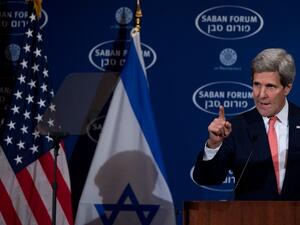 U.S. Secretary of State John Kerry will be returning to the Middle East just five days after his last visit in a bid to secure a full, not an interim, peace deal between the Palestinians and Israelis. (AFP)