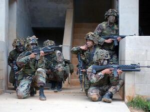 US Marines in practice mode (used for illustrative purposes)