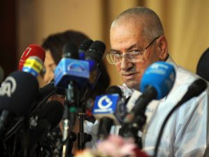 Tunisia's UGTT, led by Houcine Abassi drafted the political transition roadmap, including the blueprint for the talks between the Islamist Ennahda party and the opposition that started Saturday (AFP)