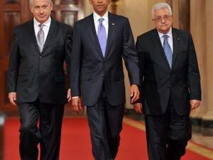 Obama, Abbas and Netanyahu