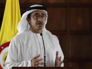 وزير الخارجية الاماراتي الشيخ عبد الله بن زايد ال نهيان
