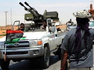 ثوار ليبيون في اجدابيا 
