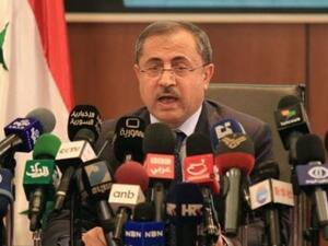 Syrian interior minister, Mohammed al-Shaar.
