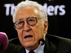 UN-Arab League envoy Lakhdar Brahimi said during a visit to Damascus that he does not believe that Assad should be the leader of the new, transitioning Syrian state, despite noting that he believes the President can contribute to its formation. (AFP/File)