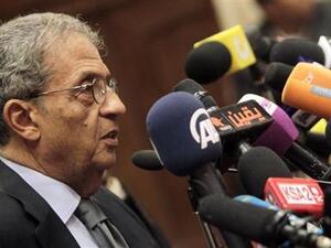 عمرو موسى رئيس لجنة تعديل الدستور
