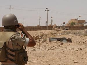 An Iraqi troop stationed in Anbar to crackdown on Al Qaeda activity (File Archive/AFP)