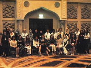 Ladies who participated in Arabian Market Event