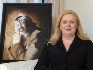 سهى عرفات ارملة الزعيم الفلسطيني الراحل 