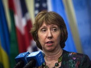 مسؤولة السياسة الخارجية بالاتحاد الاوروبي كاثرين اشتون