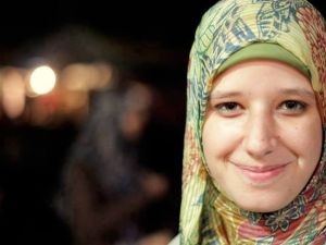 اسماء ابنة محمد البلتاجي التي قتلت في ميدان رابعة العدوية خلال مداهمته من قبل قوات الامن