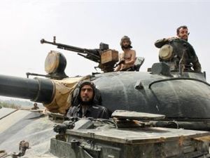 قوات الرئيس السوري بشار الاسد في القصير
