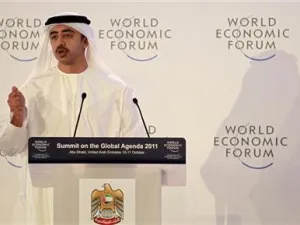 وزير خارجية الامارات العربية المتحدة الشيخ عبد الله بن زايد ال نهيان 
