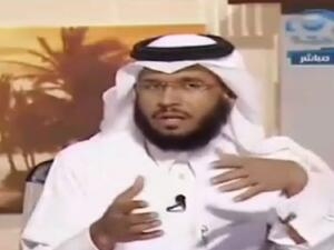Saudi cleric, Sheikh Abdullah Daoud, has called parents to make their female children wear the Islamic headscarf. (YouTube picture)