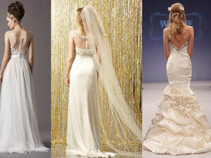 فساتين زفاف مكشوفة الظهر من Winnie Couture