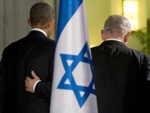 اوباما ونتانياهو خلال لقائهما في القدس