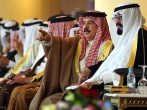 عاهلا السعودية والبحرين 