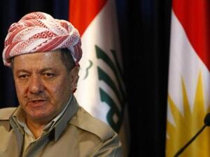 President Barzani of Iraqi Kurdistan was nominated for Time Magazine's Person of the Year. (AFP/File)