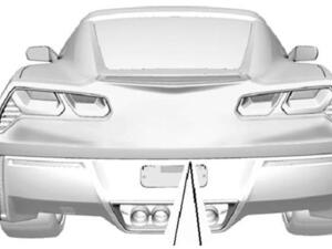 For Corvette lovers, this drawing of the new C7 is worth a thousand words.