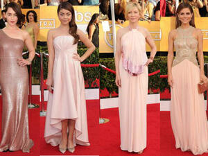 أجمل الإطلالات من النجمات المتألقات على السجادة الحمراء