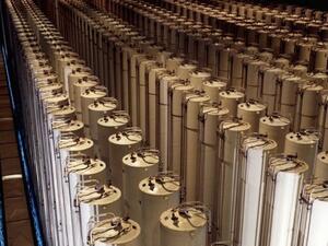 American centrifuges enriching uranium (Photo credit: US Department of Energy/ Wikimedia Commons)