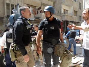 UN inspectors visited the chemical stockpile sites throughout Syria in the fall of last year (File Archive/AFP)