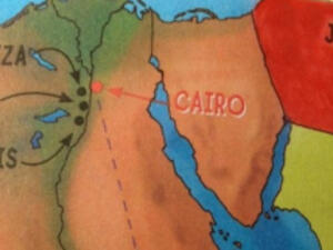 Scholastic is planning to revise the map illustration before republishing the children's story (Courtesy of the Examiner/Scholastic)