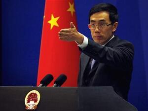 ليو وي مين المتحدث باسم وزارة الخارجية الصينية 
