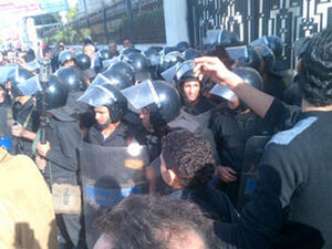 Old clashes in Alexandria (Photo: Ahram Online archive)