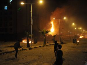 Clashes have been ongoing in Port Said.