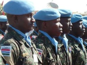 افراد من القوة المشتركة في دارفور 