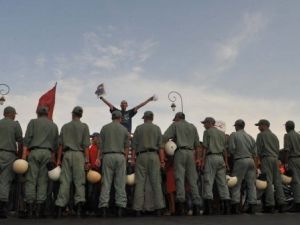 الشرطة المغربية تحاصر تظاهرة في الرباط
