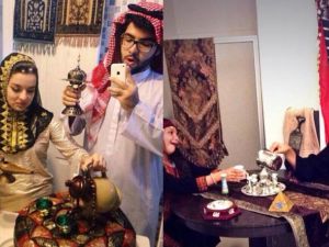 The “Selfie Olympics” requires social media users to join the game by posting the most outlandish selfie pic. [Photos courtesy: Twitter]