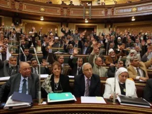 مشهد عام لجلسة البرلمان المصري
