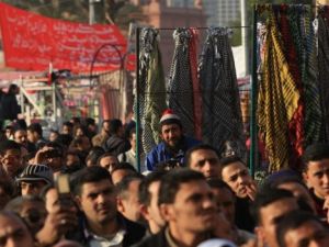 متظاهرون في القاهرة