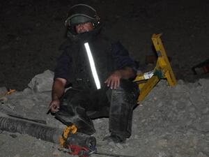 قذيفة صاروخية سقطت في ايلات