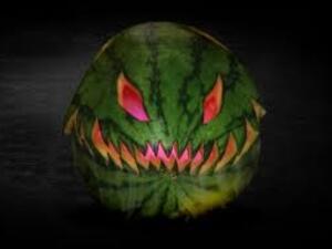Beware of the killer watermelon! (Photo courtesy of iCarli blog).