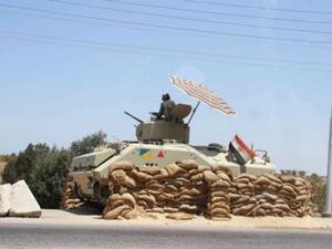 موقع للجيش المصري في سيناء