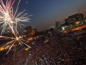 احتفالات بميدان التحرير 