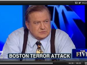 After two Islamist bomers attack Boston, one Fox News analyst says 'we should keep any more Muslims from studying here.'