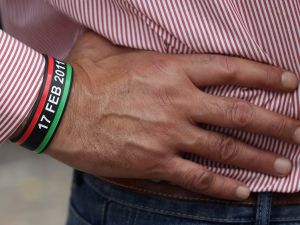 People power for the rebel forces- now proto-new Libyan regime- who are emerging triumphant as the fledgling 'National Transitional Council'.